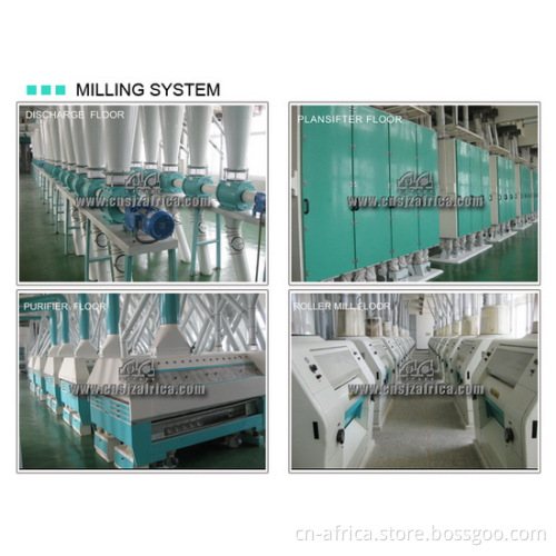 Complete Wheat Flour Milling Plant (HBA-08)